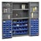 Global Industrial Bin Cabinet, 38 in W, 72 in H, 24 D 662137BL - alternate 1